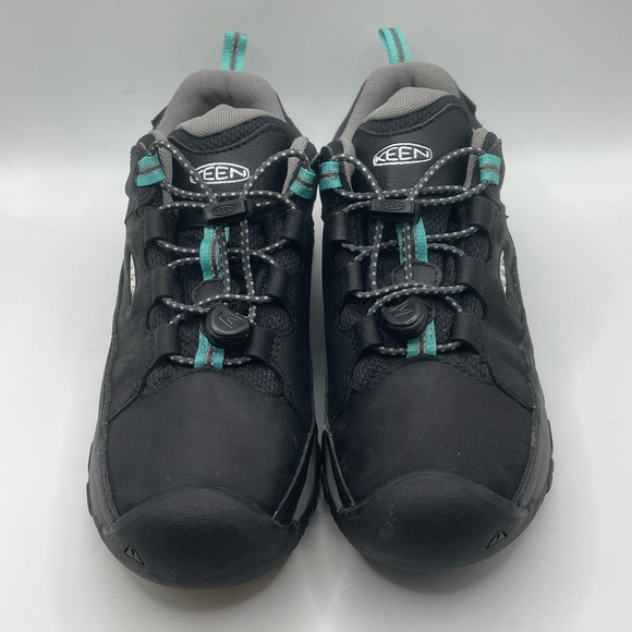 EUC Kids KEEN Targhee Low Hiking Boots Size 2 - Picture 2 of 6